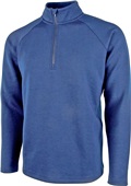 Charles River Mens Seaport 1/4 Zip Jacket NAVY Pocket