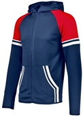 Holloway Adult/Youth Retro Grade Jacket NAVY/SCARLET Pocket