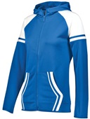 Holloway Ladies Retro Grade Jacket ROYAL/WHITE Pocket