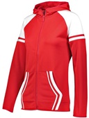 Holloway Ladies Retro Grade Jacket SCARLET/WHITE Pocket