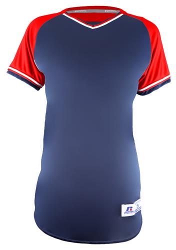 russell-ladies-classic-v-neck-