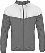 Badger Adult Youth Sprint Outer Core Jacket GRAPHITE/WHITE Pocket