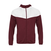 Badger Adult Youth Sprint Outer Core Jacket MAROON / WHITE Pocket
