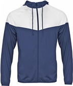 Badger Adult Youth Sprint Outer Core Jacket NAVY/WHITE Pocket