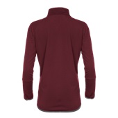 Badger Womens Blitz Outer Core Jacket MAROON / GRAPHITE Back