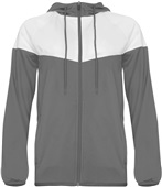 Badger Womens Sprint Outer Core Jacket GRAPHITE/WHITE Pocket