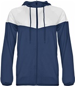 Badger Womens Sprint Outer Core Jacket NAVY/WHITE Pocket