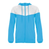 Badger Womens Sprint Outer Core Jacket COLUMBIA BLUE / WHITE Pocket