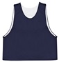 Badger Men Youth C2 Reversible Mesh Pinnie Outside: NAVY, Inside: WHITE Front