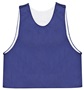 Badger Men Youth C2 Reversible Mesh Pinnie Outside: ROYAL, Inside: WHITE Front