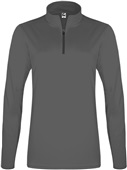 C2 Adult Youth Womens 1/4 Zip Jacket GRAPHITE Pocket
