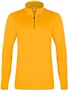 C2 Adult Youth Womens 1/4 Zip Jacket GOLD Pocket
