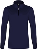 C2 Adult Youth Womens 1/4 Zip Jacket NAVY Pocket