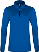 C2 Adult Youth Womens 1/4 Zip Jacket ROYAL Pocket