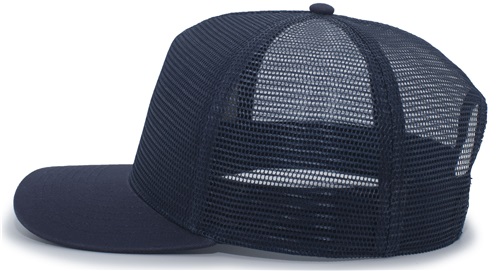 Pacific Headwear 5-Panel Mesh Overlay Trucker Snapback Cap | Epic
