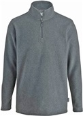 Edwards Unisex 1/4 Zip Microfleece Pullover Jacket 009 - DARK GREY Pocket