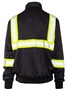Game Sportswear G-CLIPSE Line Survivor Job Shirt with Contrasting & Segmented Tape BLACK Back