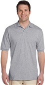 Jerzees Adult 5.6 oz. SpotShield Jersey Polo 437 OXFORD Pocket