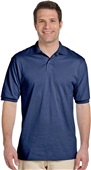 Jerzees Adult 5.6 oz. SpotShield Jersey Polo 437 NAVY Pocket