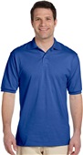 Jerzees Adult 5.6 oz. SpotShield Jersey Polo 437 ROYAL Pocket