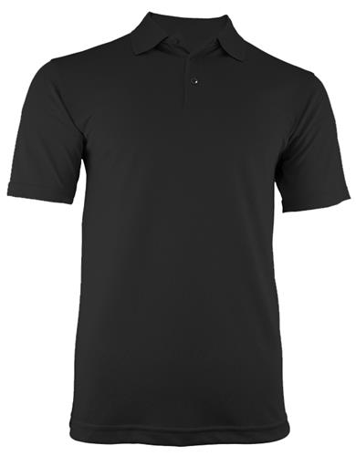 Epic Adult & Youth Short Sleeve Polo Shirts BLACK Pocket