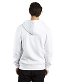 Threadfast Unisex Ultimate Full-Zip Hooded Jacket WHITE Back