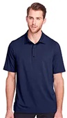North End Mens Jaq Snap-Up Stretch Perform Polo CLASSIC NAVY Pocket