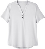 North End Ladies' Jaq Snap-Up Stretch Perform Polo PLATINUM Pocket