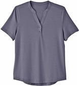 North End Ladies' Jaq Snap-Up Stretch Perform Polo CARBON Pocket
