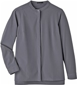 North End Ladies Borough Stretch Performance Shirt CARBON Pocket
