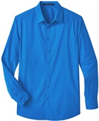 Devon & Jones Men's CrownLux Performance Shirt FRENCH BLUE Pocket