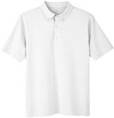 UltraClub Men's Lakeshore Performance Polo WHITE Pocket