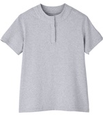 UltraClub Ladies' Lakeshore Performance Polo HEATHER GREY Pocket