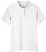 UltraClub Ladies' Lakeshore Performance Polo WHITE Pocket