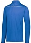 Adult Wicking 1/4 Zip Pullover (Black,Forest,Graphite,Kelly,Maroon,Navy,Purple,Royal,Red,White) ROYAL/WHITE Pocket