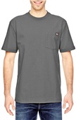 Dickies Unisex Short-Sleeve Heavyweight T-Shirt CHARCOAL Pocket