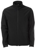 Zorrel Aspen Mens Long Sleeve Soft Shell Jacket Z4080 BLACK Pocket