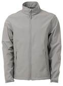 Zorrel Aspen Mens Long Sleeve Soft Shell Jacket Z4080 GREY Pocket