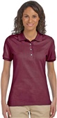 Jerzees Ladies 5.6 oz. SpotShield Jersey Polo 437W MAROON Pocket