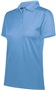 Womens, Side vented, 3-Button, UV Protected Polo Shirt COLUMBIA BLUE Pocket