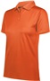 Womens, Side vented, 3-Button, UV Protected Polo Shirt ORANGE Pocket