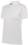 Womens, Side vented, 3-Button, UV Protected Polo Shirt WHITE Pocket