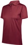 Womens, Side vented, 3-Button, UV Protected Polo Shirt CARDINAL Pocket