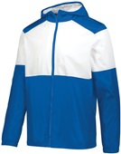 Holloway Adult/Youth SeriesX Jacket ROYAL/WHITE Pocket