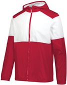 Holloway Adult/Youth SeriesX Jacket SCARLET/WHITE Pocket