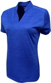 Tonix Ladies Integrity Polo Shirt ROYAL MELANGE/ROYAL Pocket