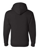 Bayside Adult 80/20 Full Zip Jacket BA900 BLACK Back