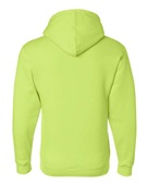 Bayside Adult 80/20 Full Zip Jacket BA900 LIME GREEN Back