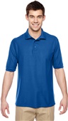 Jerzees Adult Youth 5.3 oz. Easy Care Polo ROYAL Pocket