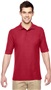 Jerzees Adult Youth 5.3 oz. Easy Care Polo TRUE RED Pocket